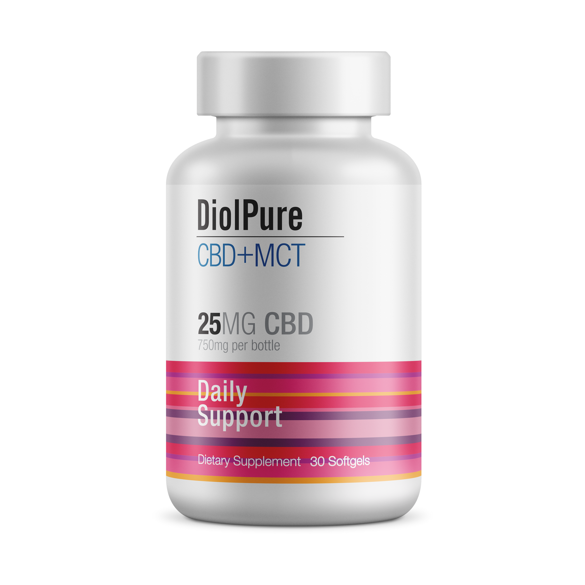 Buy Daily Support CBD Softgels capsules for daily health and wellness - Diolpure