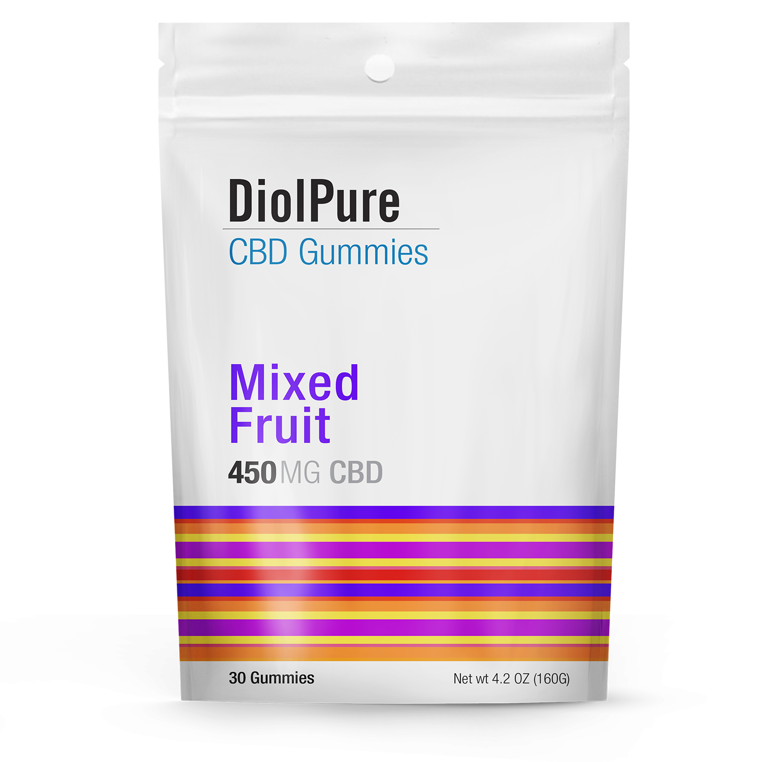 CBD Mixed fruit flavoured gummies | 450mg CBD - Diolpure